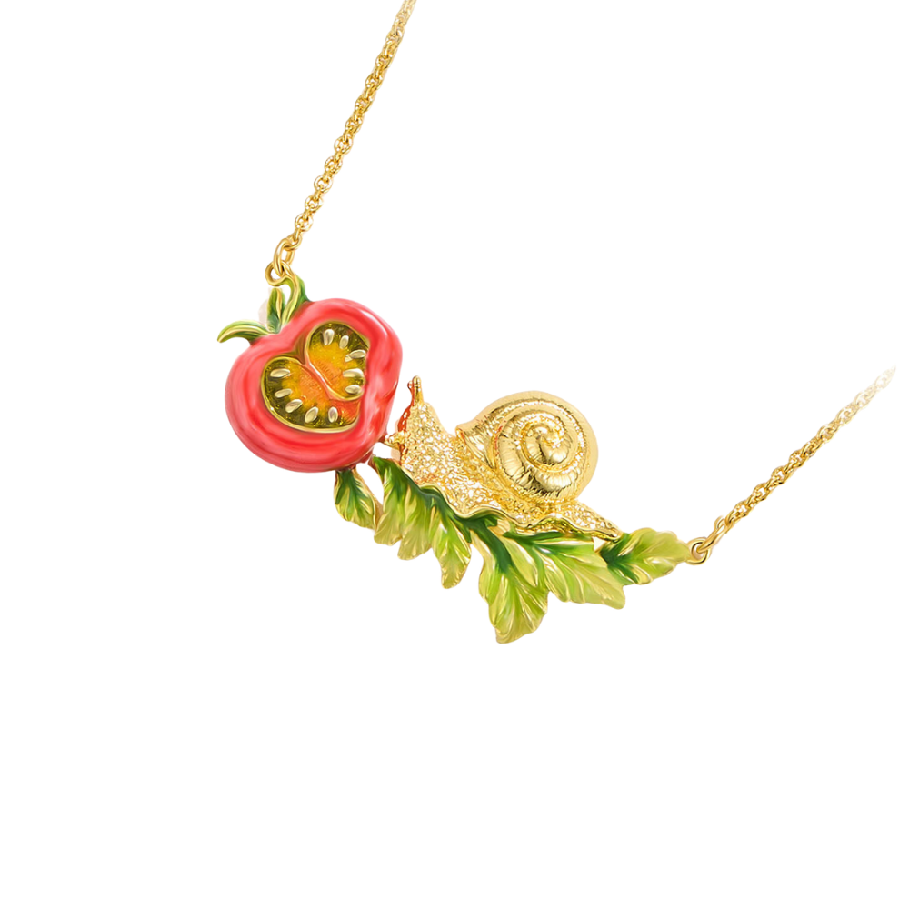 Tomato Necklace