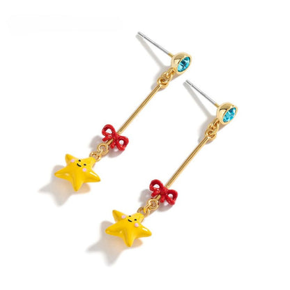 Star Drop Earrings