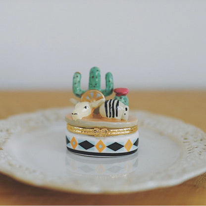 Desert Wildlife Trinket Box