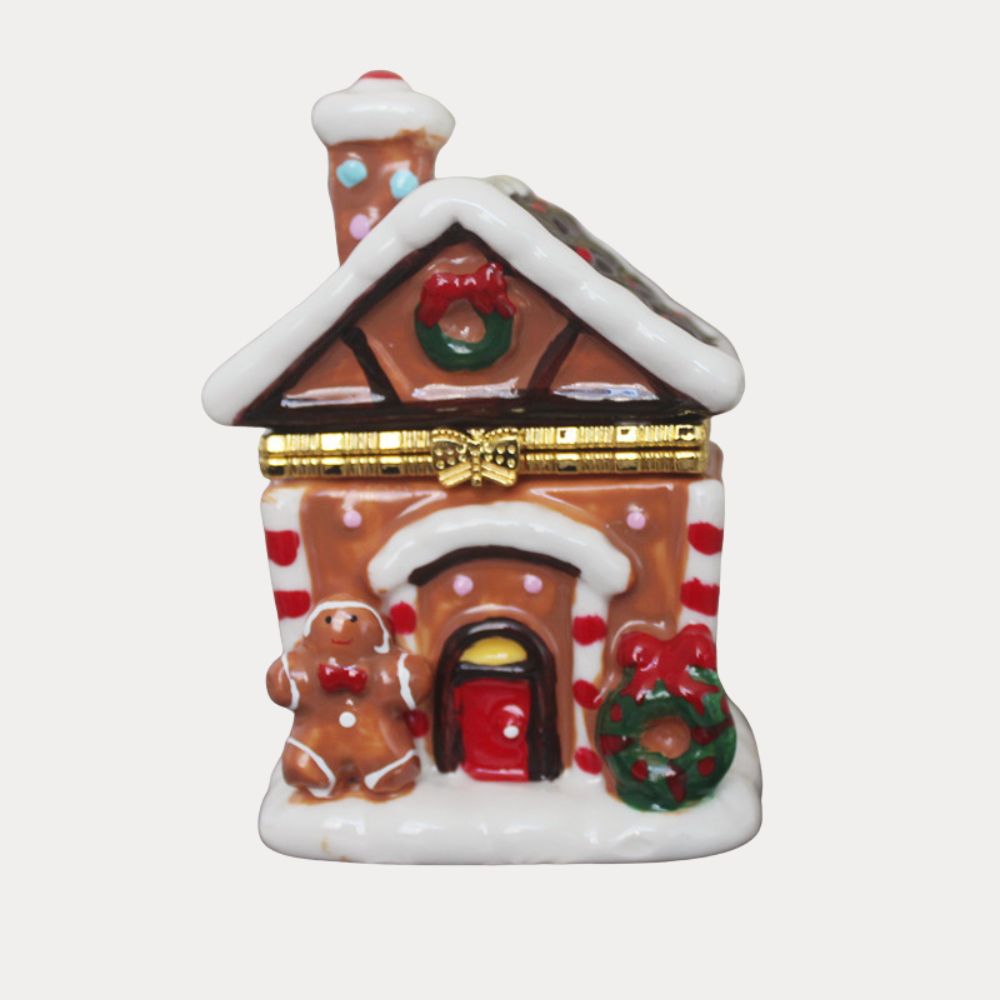 Gingerbread House Trinket Box