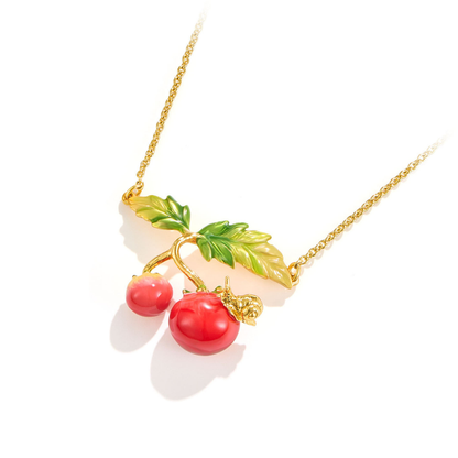Tomato Necklace