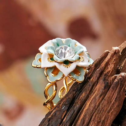 Zen Floral Symphony Ring