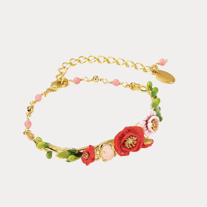 Corn Poppy Bracelet