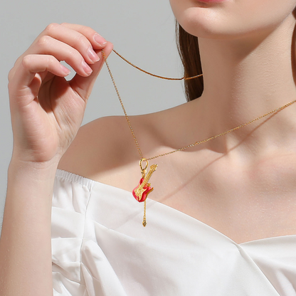 Guitar Charm Pendant