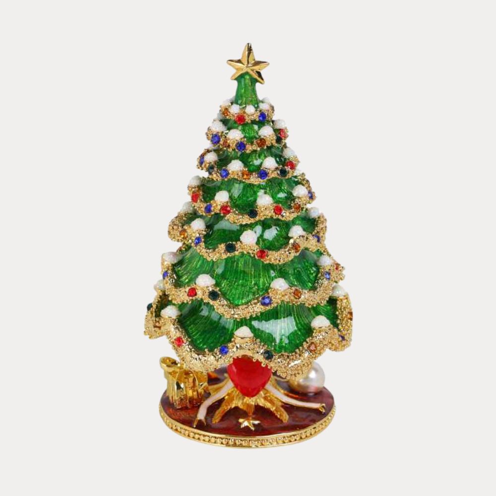 Christmas Tree Trinket Box