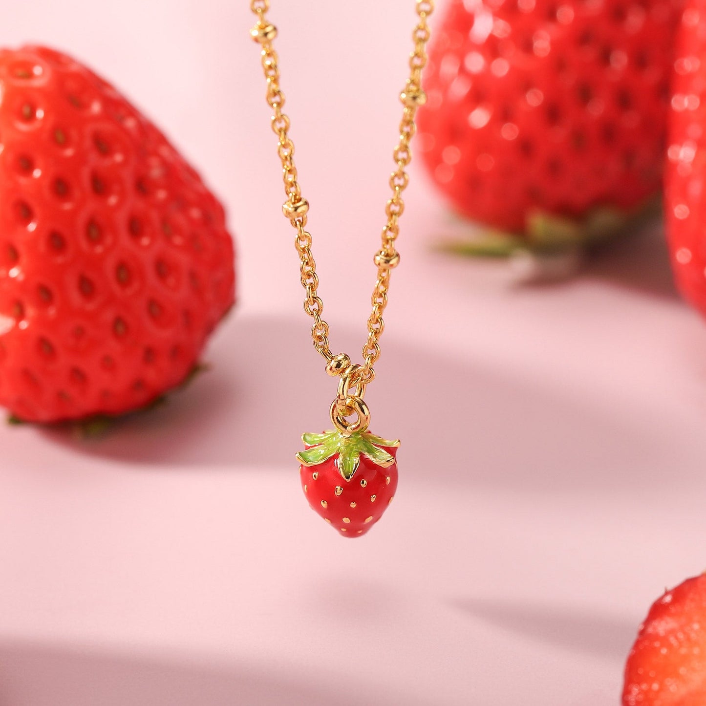 Strawberry Necklace