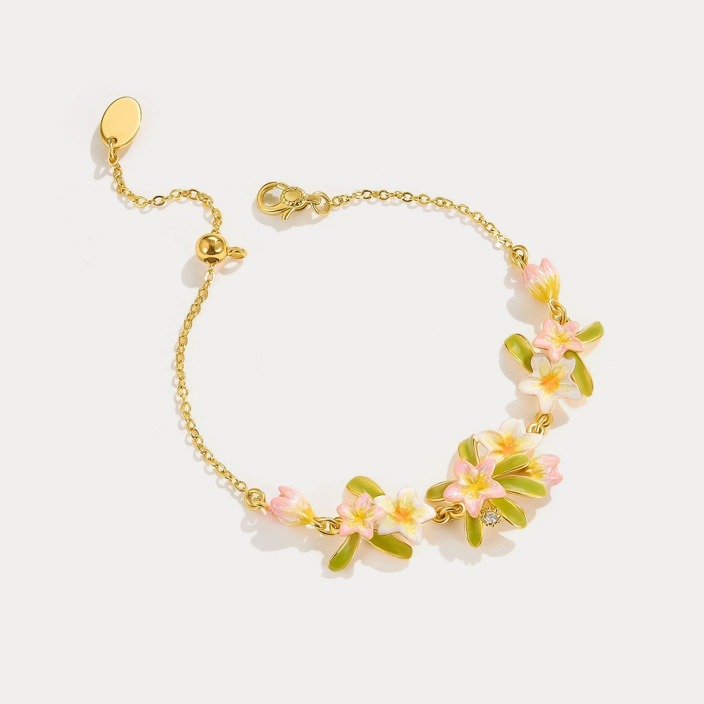 Plumeria Bracelet