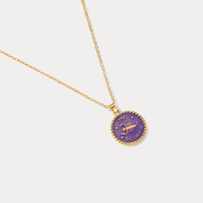 Constellation Enamel Necklace