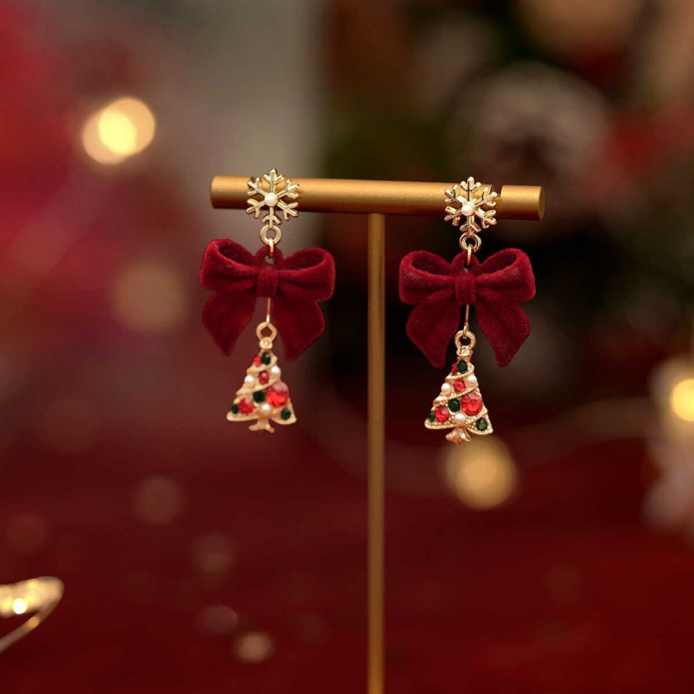 Christmas Tree Earrings