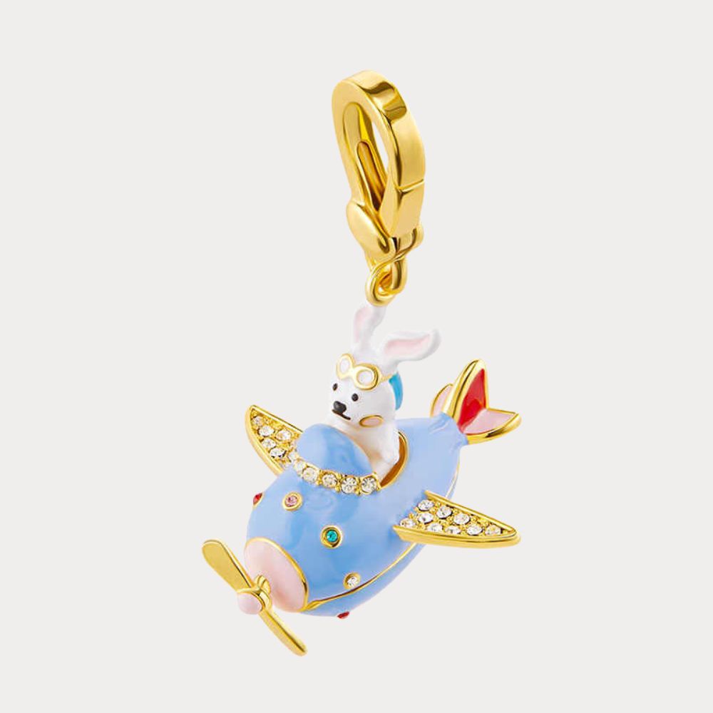 Skyward Bunny Pilot Pendant