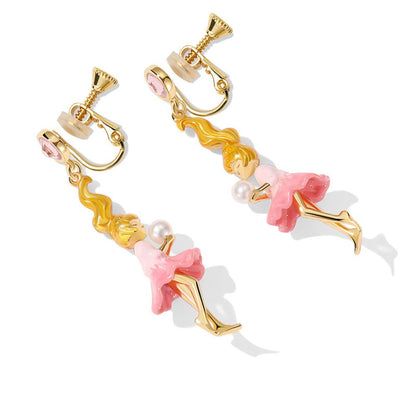 Dancing Girl Pearl Earrings