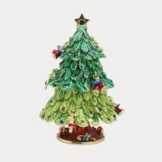 Christmas Tree Trinket Box