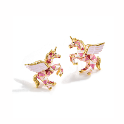 Unicorn Stud Earrings