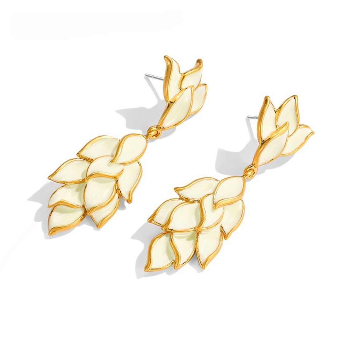 Golden Leaf Earrings