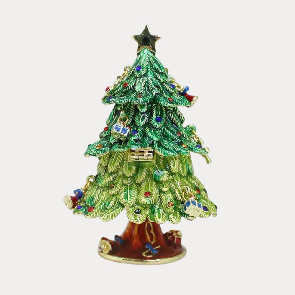 Christmas Tree Trinket Box