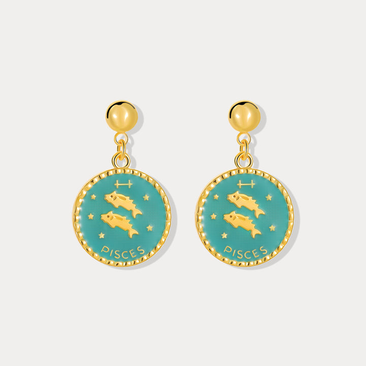 Constellation Enamel Earrings