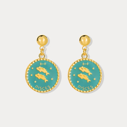 Constellation Enamel Earrings