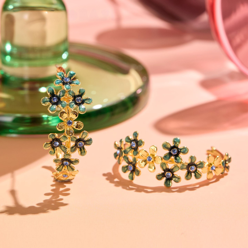 Blossom Hoop Earrings