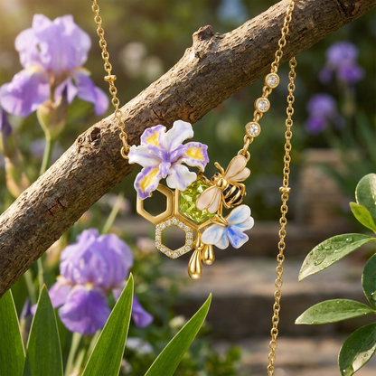 Honey Bee Necklace