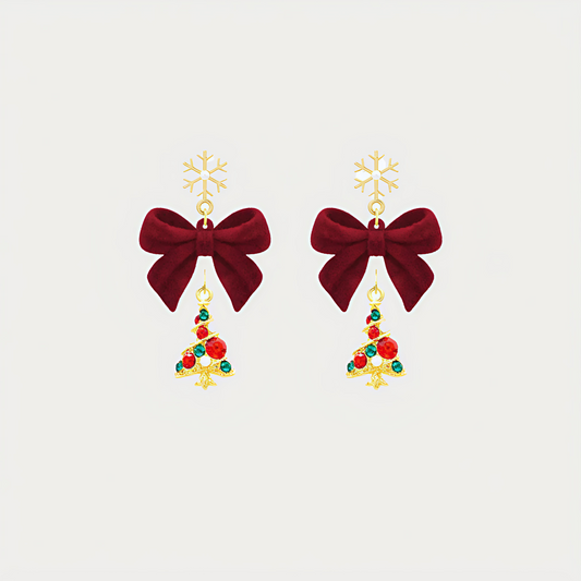 Christmas Tree Earrings