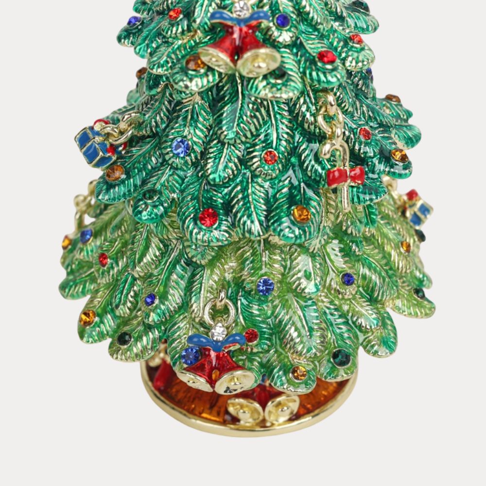 Christmas Tree Trinket Box