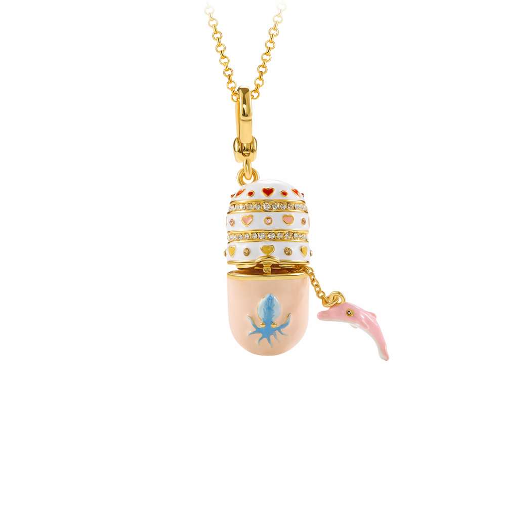 Pet Healing Capsule Pendant