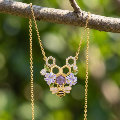 Honey Bee Necklace