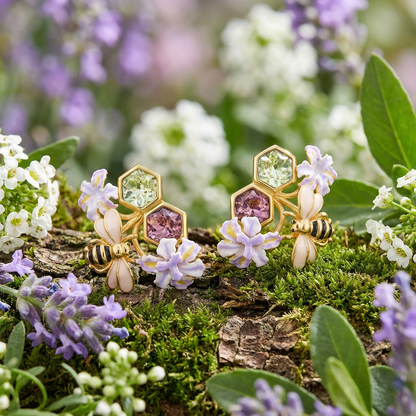 Honey Bee Earrings