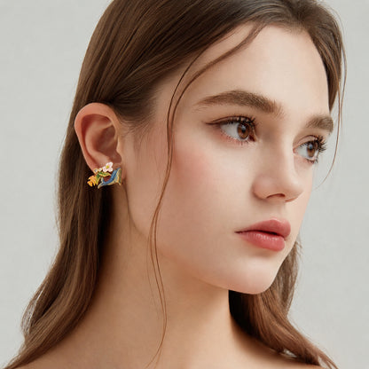 Whale Stud Earrings