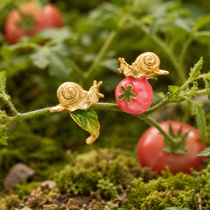 Tomato Stud Earrings