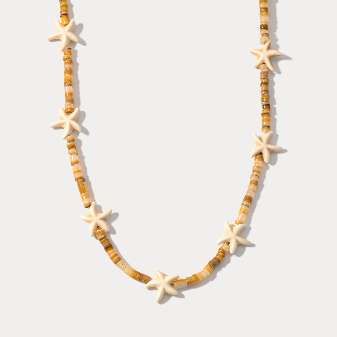 Beach Starfish Boho Necklace