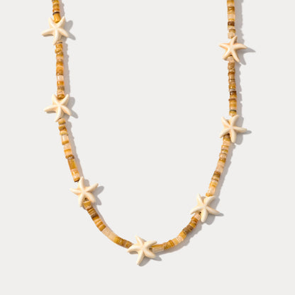 Beach Starfish Boho Necklace