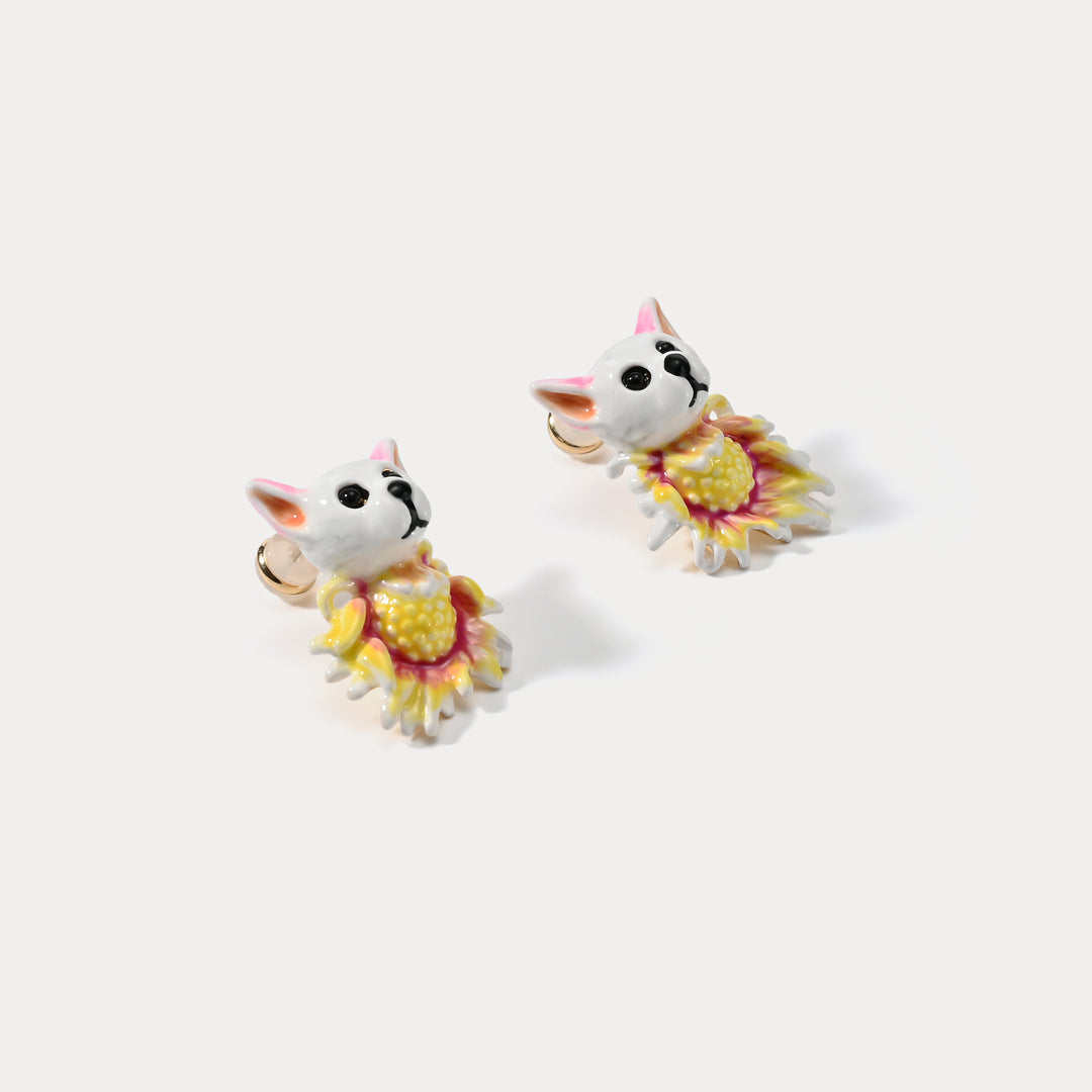 Dog Stud Earrings