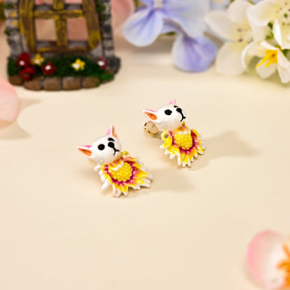 Dog Stud Earrings