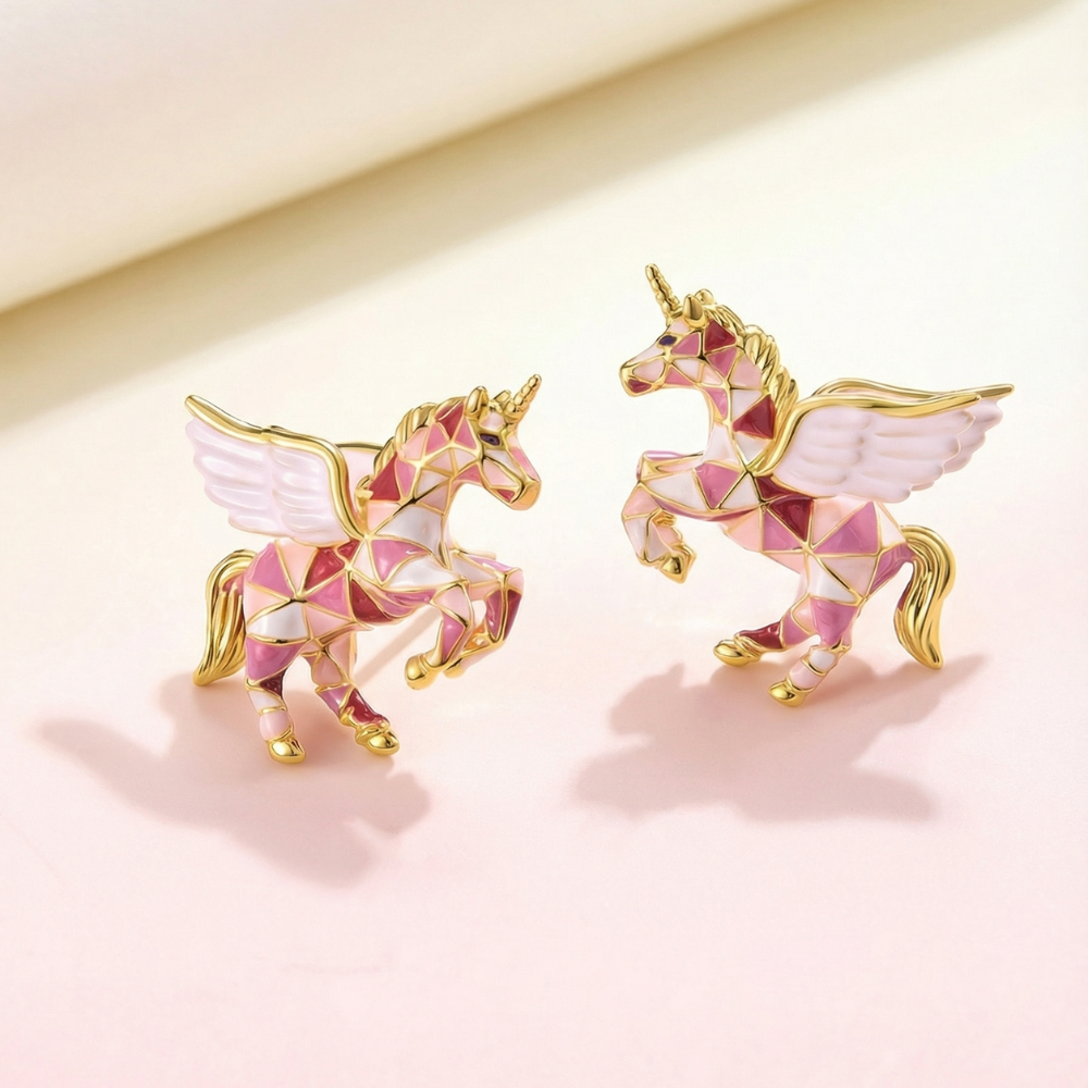 Unicorn Stud Earrings
