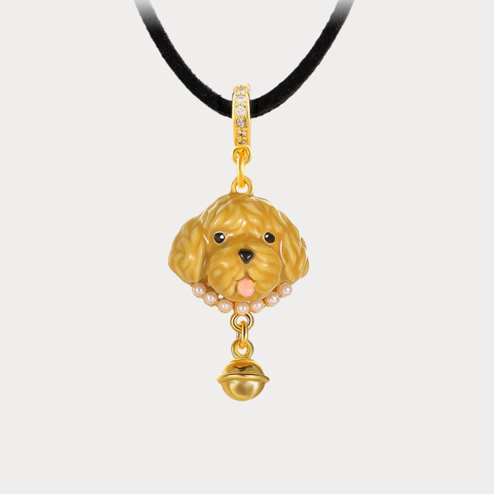 Goldendoodle Pendant Choker