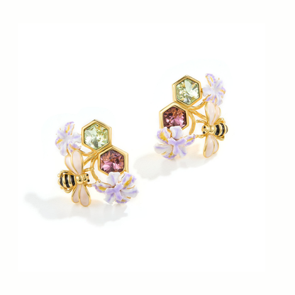 Honey Bee Earrings