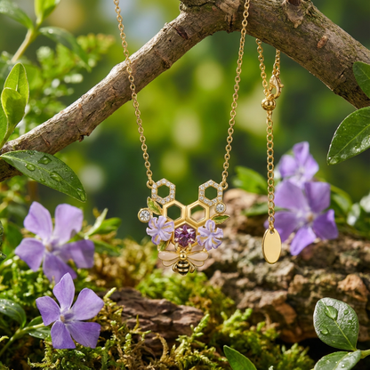 Honey Bee Necklace