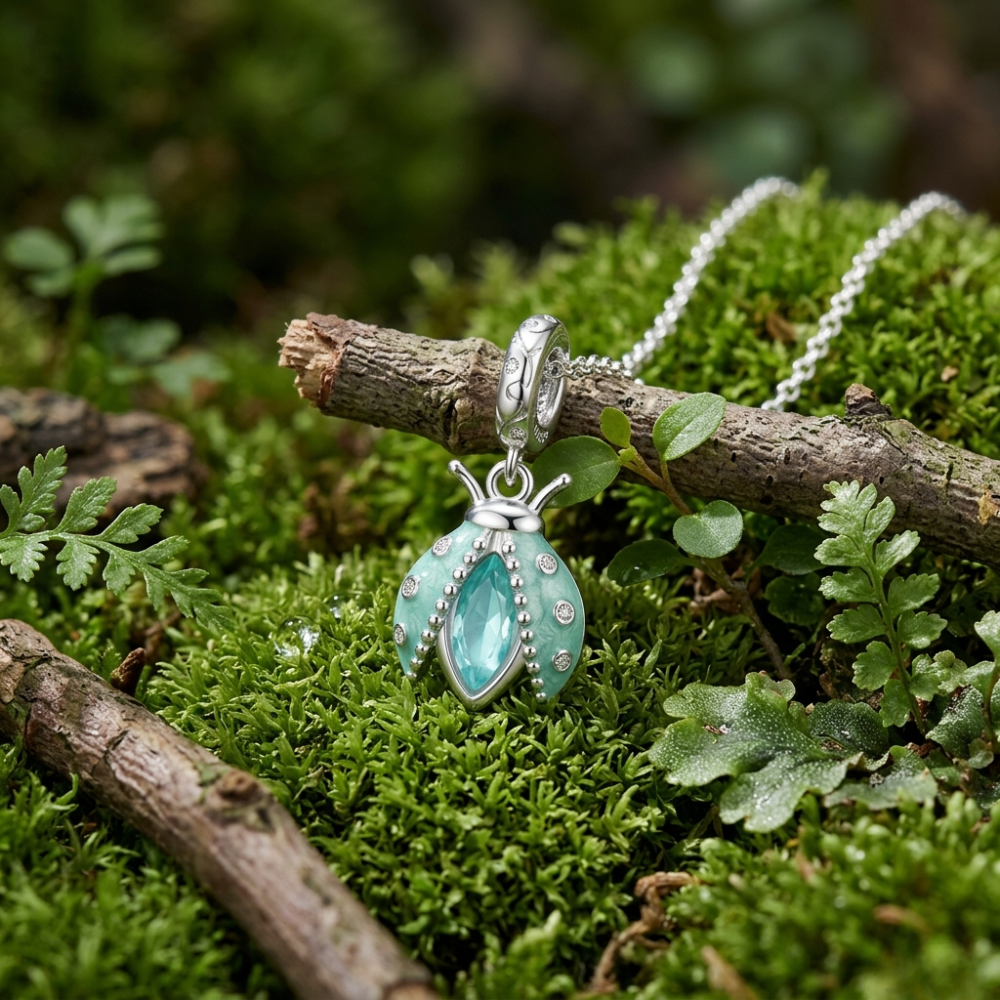 Ladybird Pendant Necklace