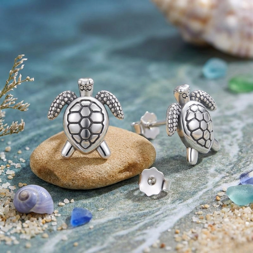 Turtle Stud Earrings