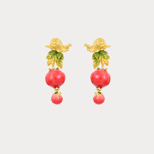 Tomato Earrings