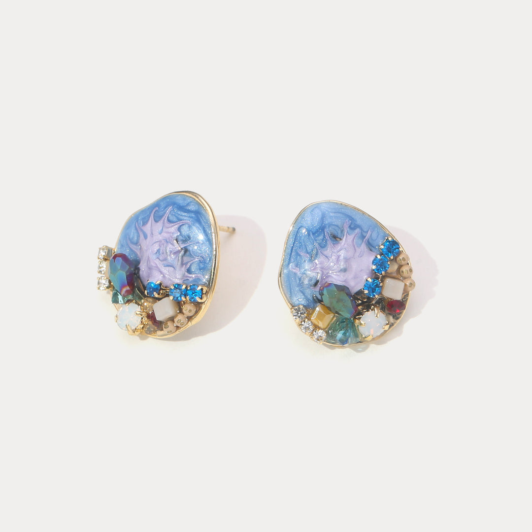 Ocean Gemstone Earrings