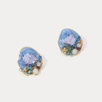 Ocean Gemstone Earrings