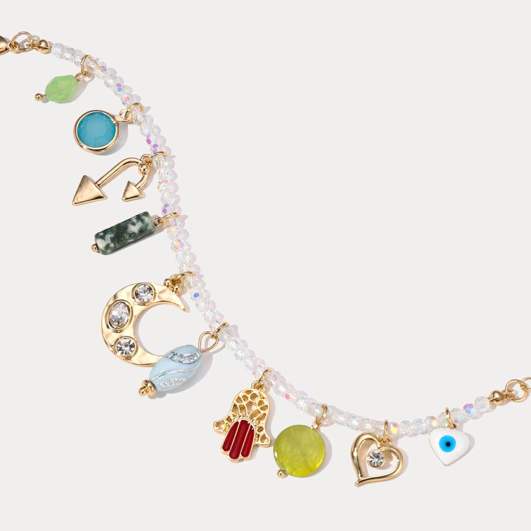 Evil Eye Colorful Beaded Bracelet