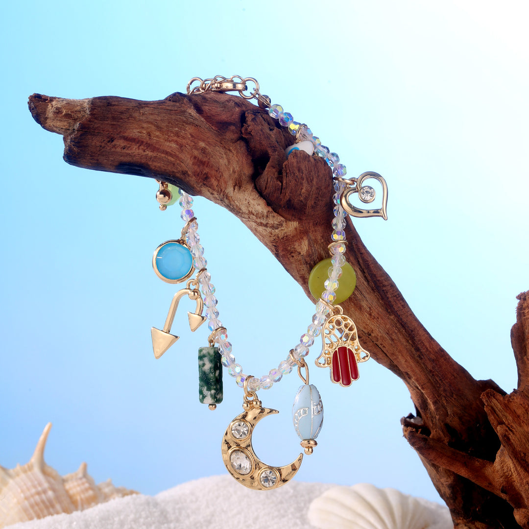 Evil Eye Colorful Beaded Bracelet