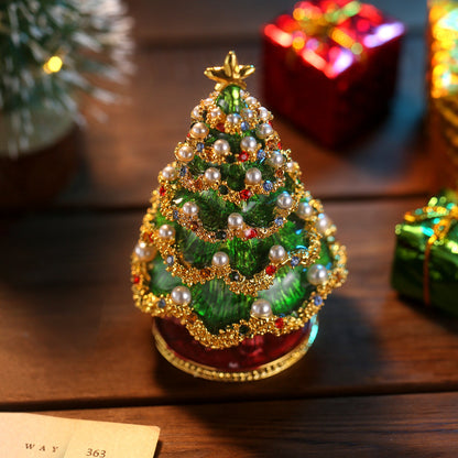 Christmas Tree Trinket Box