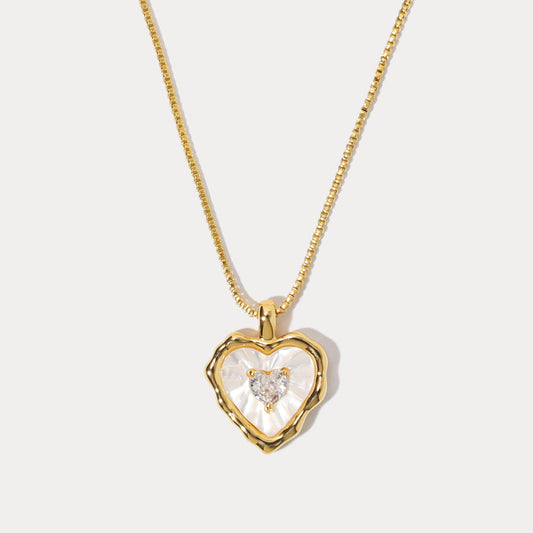 Shell Heart Necklace