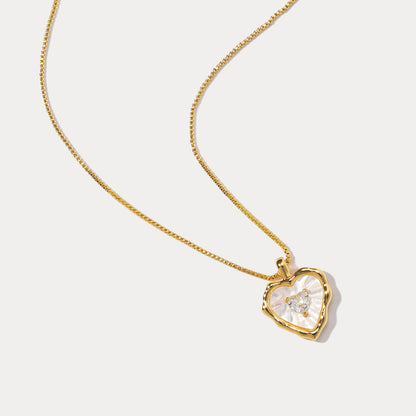 Shell Heart Necklace