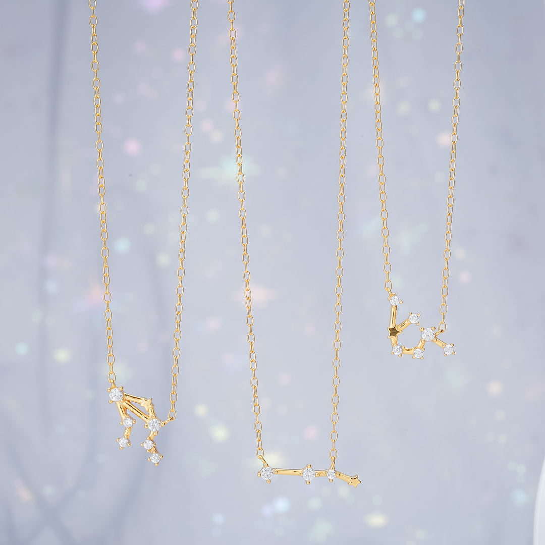 Constellation Diamond Pendant Necklace