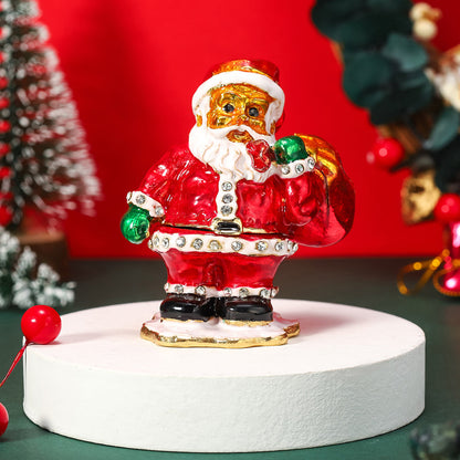 Santa Trinket Box